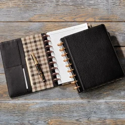 Levenger Midway Notebooks*Circa Midway Bomber Jacket Foldover Notebook
