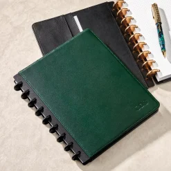Levenger Midway Notebooks*Circa Midway Leather Discbound Notebook