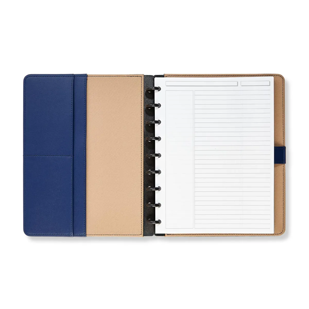 Levenger Midway Notebooks*Circa Midway LevTex Foldover Notebook