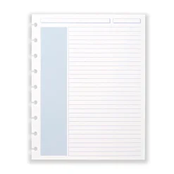Levenger Midway Refills*Circa Midway Shaded Annotation Ruled Refill (100 sheets)