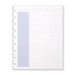 Levenger Midway Refills*Circa Midway Shaded Annotation Ruled Refill (100 sheets)