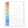 Levenger Midway Refills*Circa Midway Vibrant Weekly Refill (100 sheets)