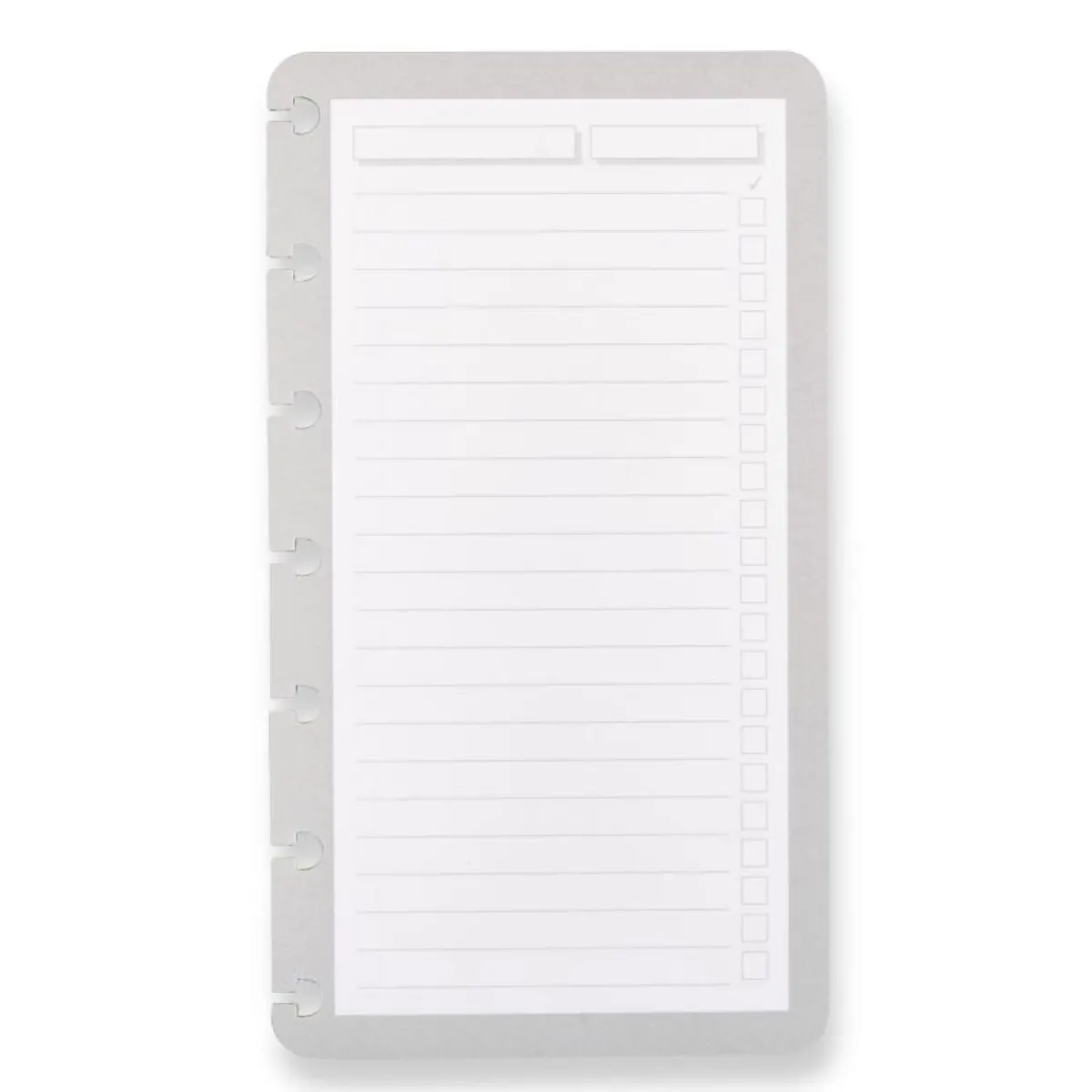 Levenger Accessories*Circa Modern Checklist Discbound Pad Trio (set of 3)