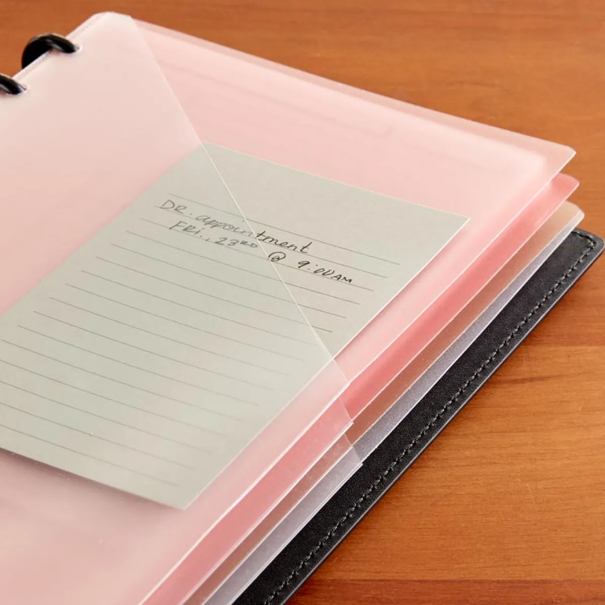 Levenger Accessories*Circa Modern Discbound Notebook Pocket Dividers (set of 4)