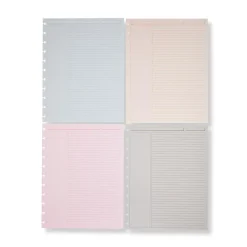Levenger Junior Refills|Letter Refills*Circa Modern Multicolored 1/4