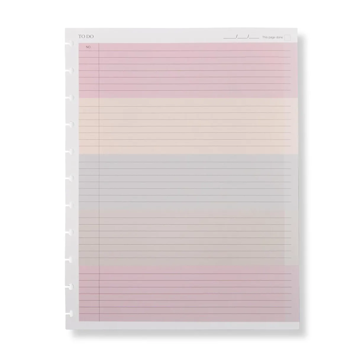 Levenger Junior Refills|Letter Refills*Circa Modern smartPlanner To Do Refill (25 sheets)