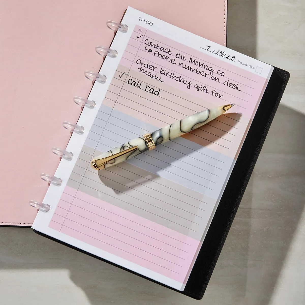 Levenger Junior Refills|Letter Refills*Circa Modern smartPlanner To Do Refill (25 sheets)