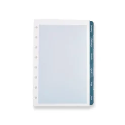Levenger Accessories*Circa Monthly Tab Dividers (set of 12)