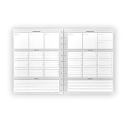 Levenger Letter Refills*Circa One Week at a Time Refill (54 sheets)