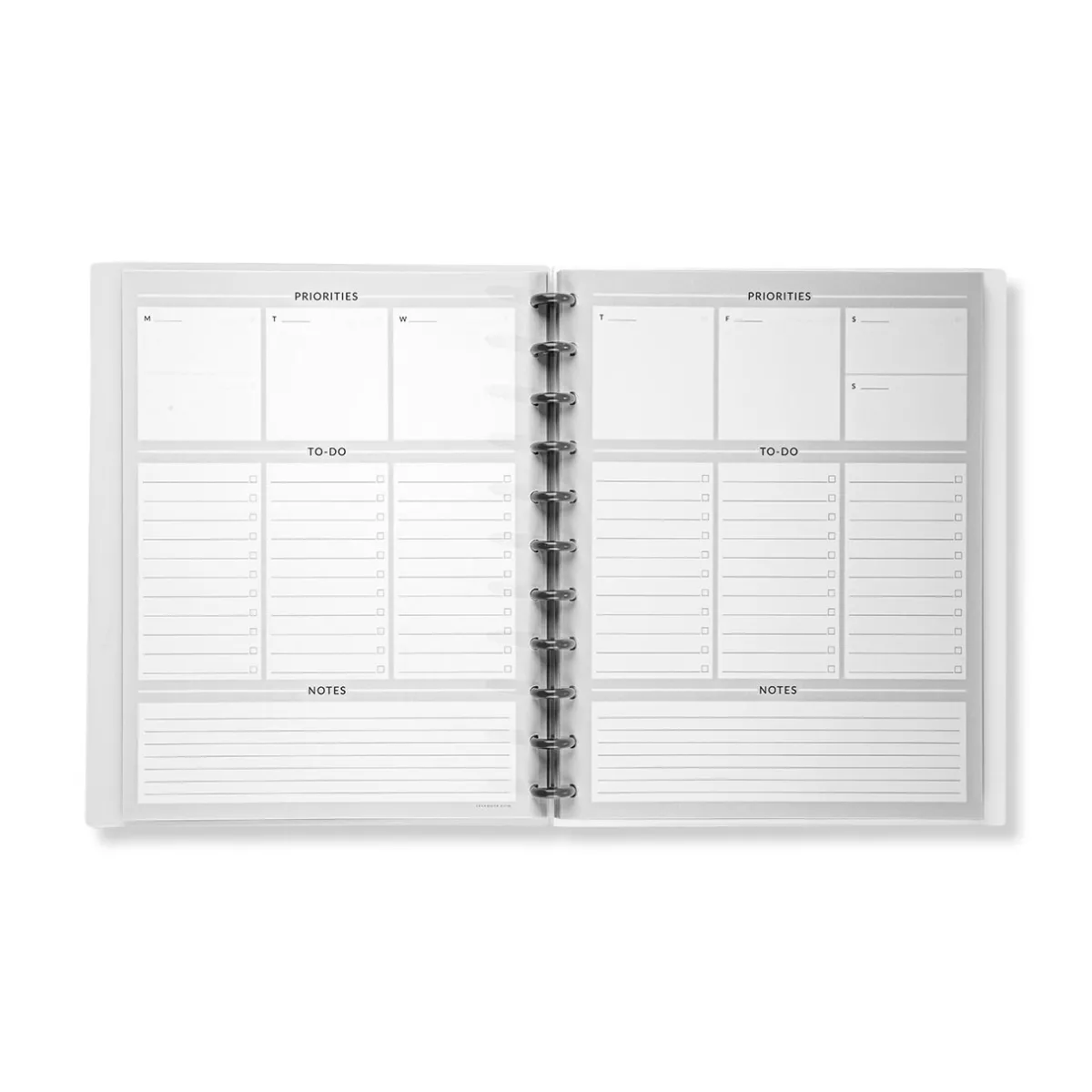 Levenger Letter Notebooks*Circa One Week at a Time Notebook