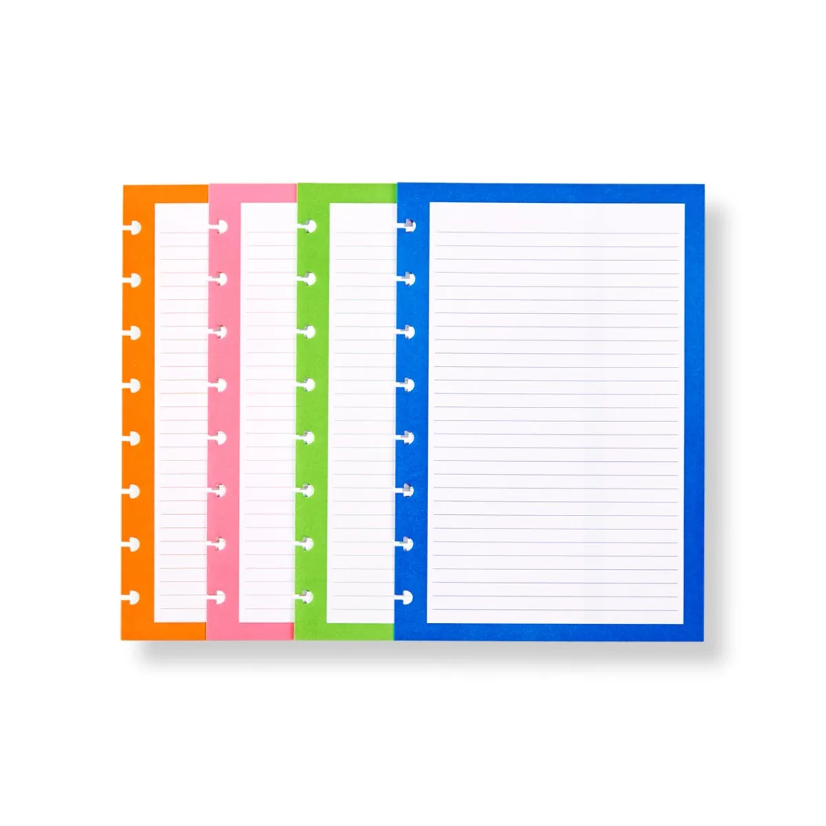 Levenger Junior Refills|Letter Refills*Circa Prismatic Ruled Discbound Refill (300 sheets)