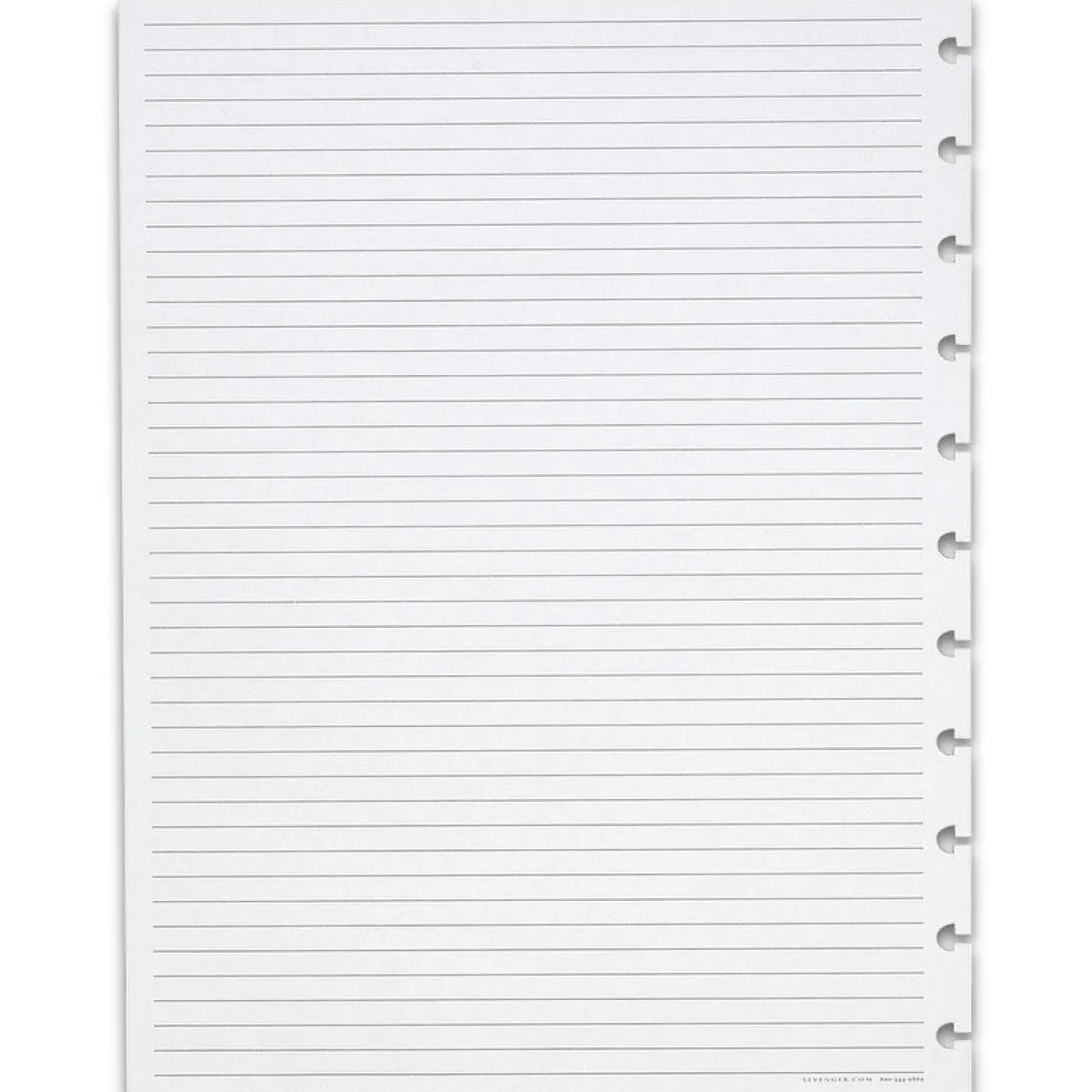 Levenger Junior Refills|Letter Refills*Circa Project Planner Discbound Refill (100 sheets)