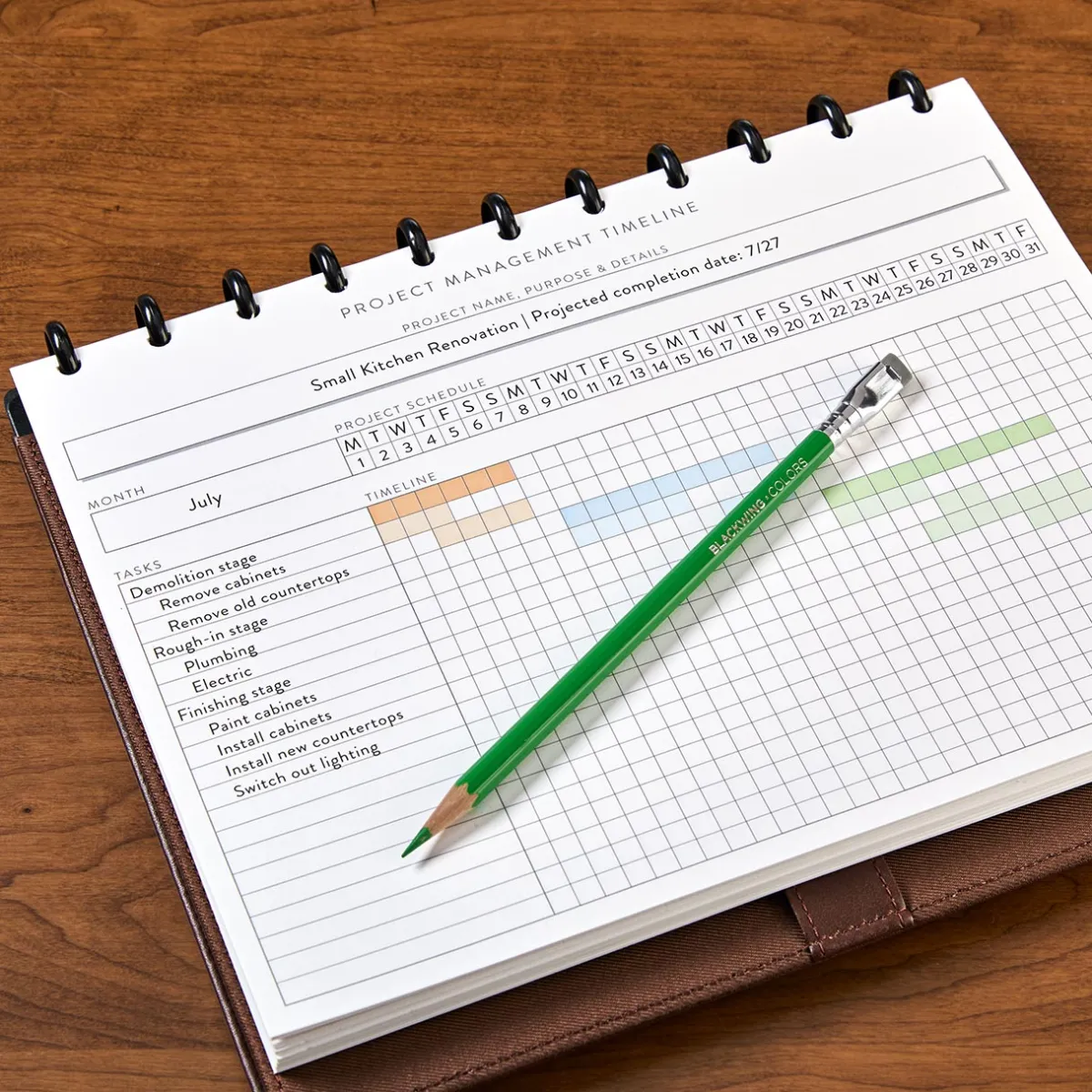 Levenger Letter Refills*Circa Project Planner Grid Discbound Refill (100 sheets)