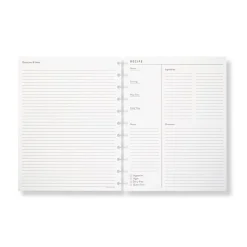 Levenger Junior Refills|Letter Refills*Circa Recipe Refill (25 sheets)
