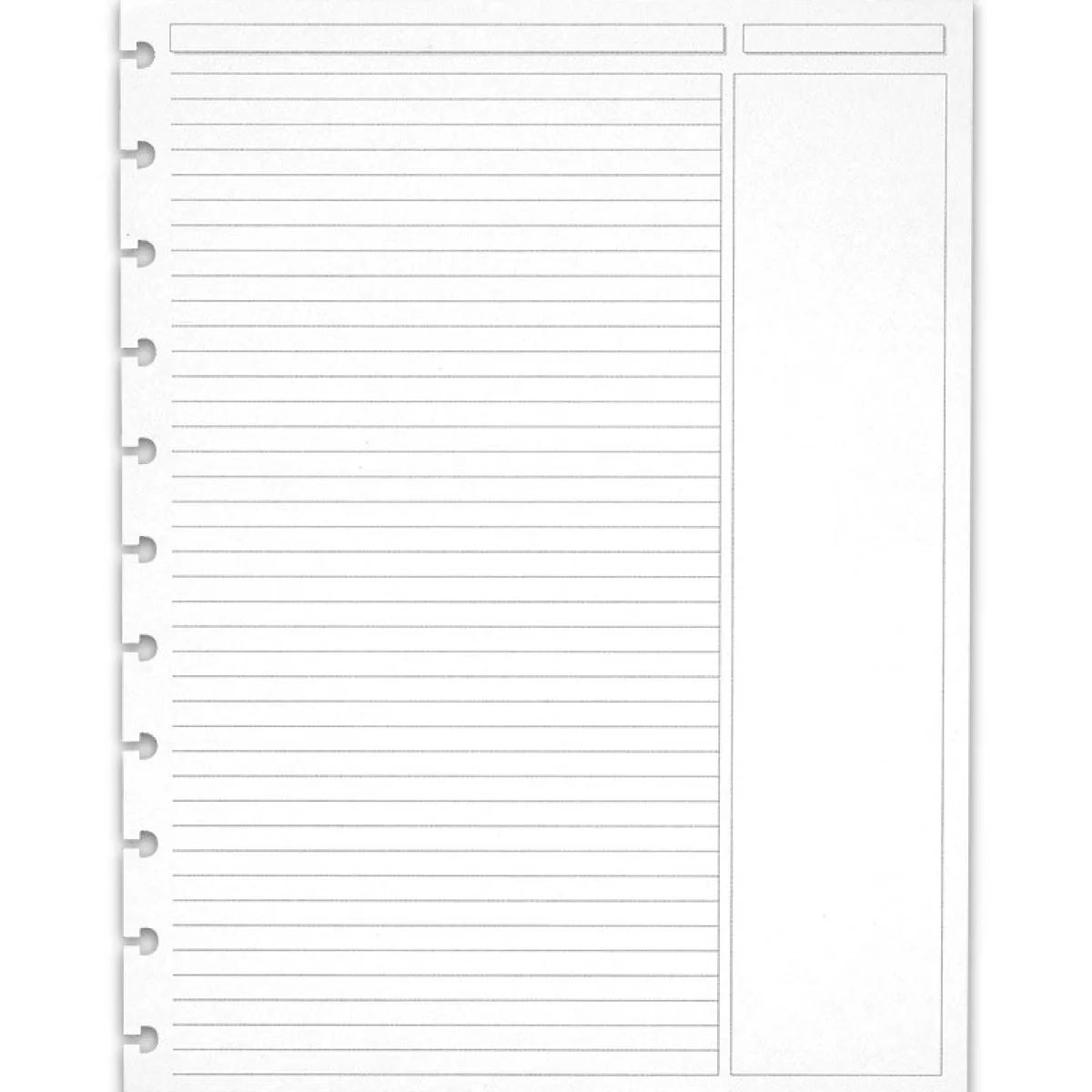 Levenger Junior Refills|Letter Refills*Circa Right Annotation Ruled Refill (100 sheets)