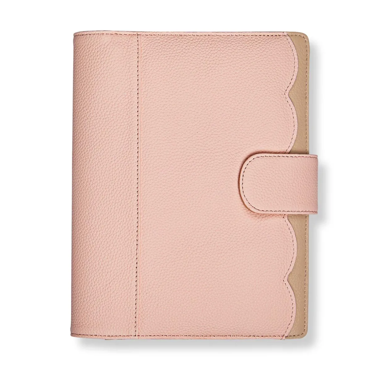 Levenger Padfolios*Circa Scalloped Leather Softolio