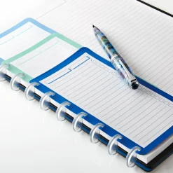 Levenger Accessories*Circa Sea and Sky Checklist Discbound Pad Trio (set of 3)