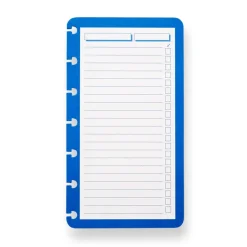 Levenger Accessories*Circa Sea and Sky Checklist Discbound Pad Trio (set of 3)