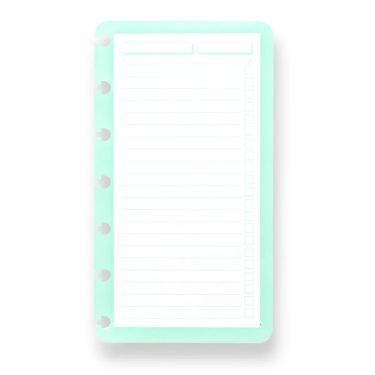 Levenger Accessories*Circa Sea and Sky Checklist Discbound Pad Trio (set of 3)