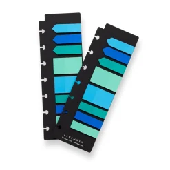 Levenger Accessories|Bookmarks*Circa Sea and Sky Discbound Notebook Annotators (set of 2)