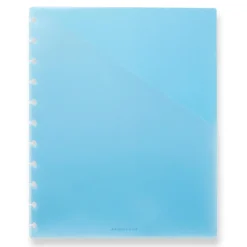 Levenger Accessories*Circa Sea and Sky Discbound Notebook Pocket Dividers (set of 4)