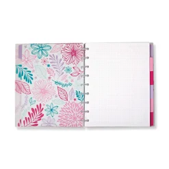 Levenger Midway Notebooks*Circa Secret Garden Weekly/Monthly Undated Agenda Notebook