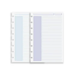 Levenger Junior Refills|Letter Refills*Circa Shaded Annotation Ruled Refill (300 sheets)