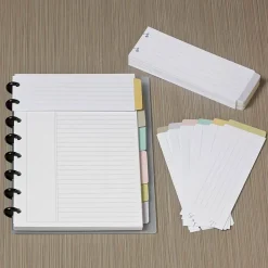 Levenger Accessories*Circa smartPlanner Discbound Annotation Tabs, Junior (set of 60)