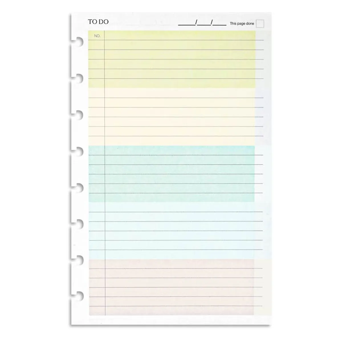 Levenger Junior Refills*Circa smartPlanner To Do, Junior (25 sheets)