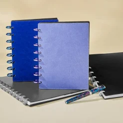 Levenger Junior Notebooks|Letter Notebooks*Circa Smooth Sliver Discbound Notebook with Pockets