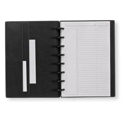 Levenger Junior Notebooks|Letter Notebooks*Circa Smooth Sliver Discbound Notebook with Pockets