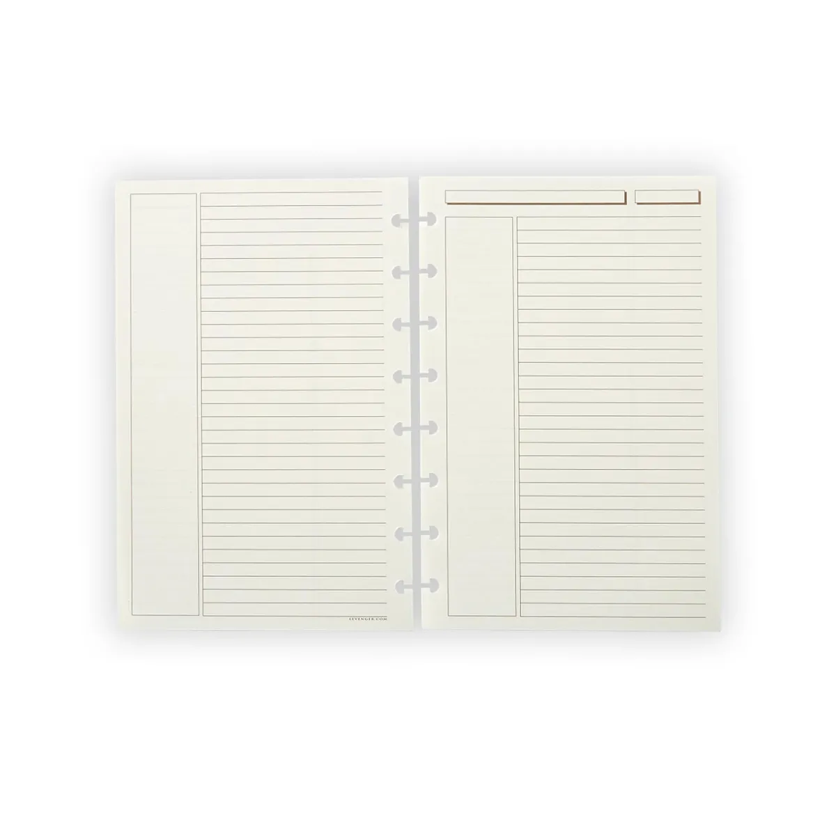 Levenger Junior Refills|Letter Refills*Circa Soft Focus Annotation Ruled Refill (300 sheets)