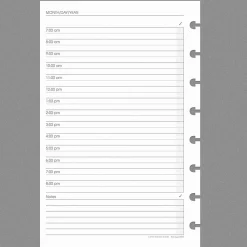 Levenger Junior Refills*Circa Special Request Daily Planner Refill (100 sheets)