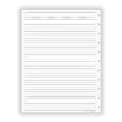 Levenger Junior Refills|Letter Refills*Circa® Special Request Daily Goals Refill (100 sheets)