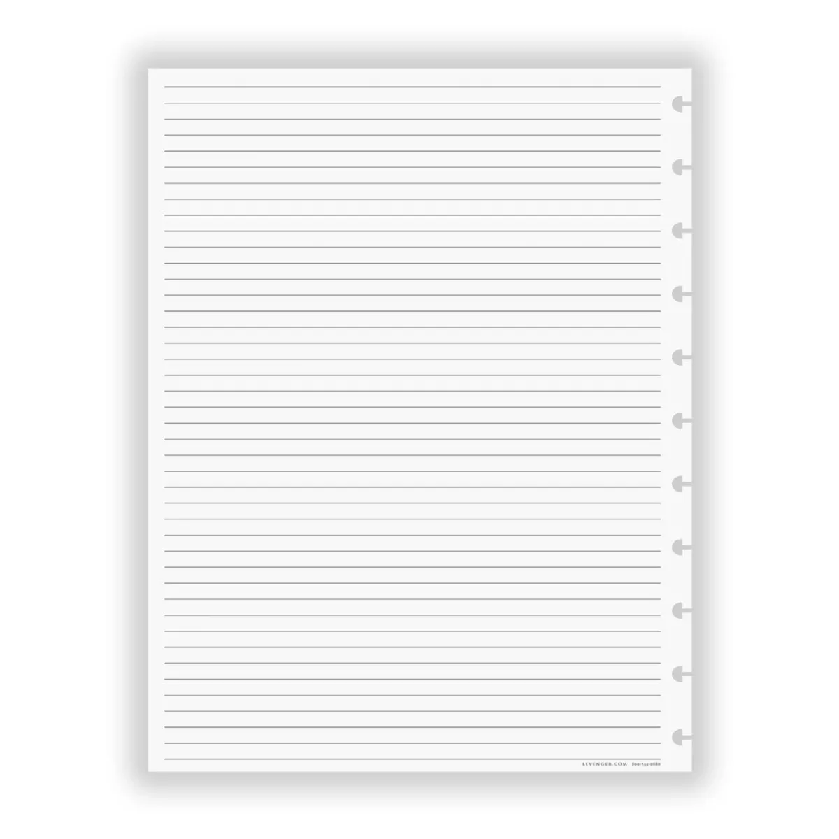 Levenger Junior Refills|Letter Refills*Circa® Special Request Daily Goals Refill (100 sheets)