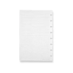 Levenger Junior Refills|Letter Refills*Circa® Special Request Weekly Goals Refill (100 sheets)