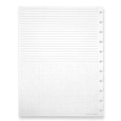 Levenger Junior Refills|Letter Refills*Circa® Special Request Weekly Goals Refill (100 sheets)