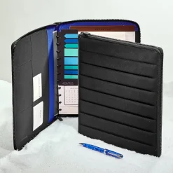 Levenger Letter Notebooks|Padfolios*Circa Sportif Nylon Zip Folio