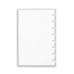 Levenger Junior Refills|Letter Refills*Circa Start-Anytime Weekly Scheduler Discbound Refill (100 sheets)