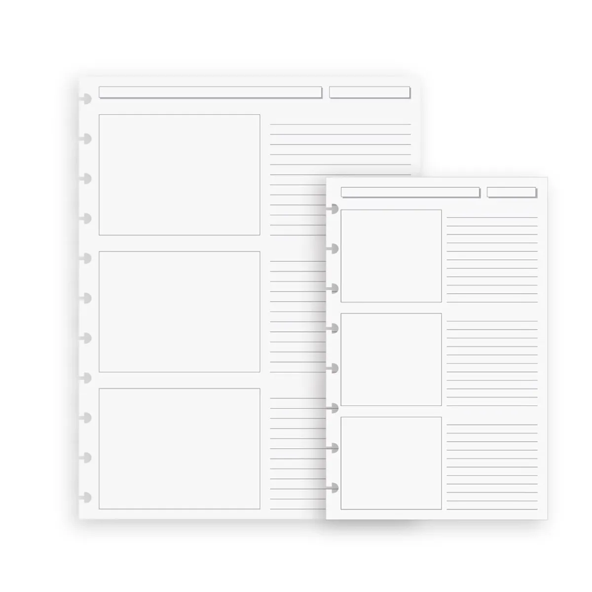 Levenger Junior Refills|Letter Refills*Circa Storyboard Refill (100 sheets)