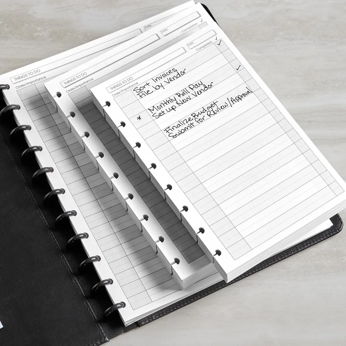 Levenger Midway Refills*Circa Things To Do Refill (300 sheets)