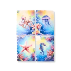 Levenger Junior Notebooks|Letter Notebooks*Circa Under The Sea Translucent Discbound Covers