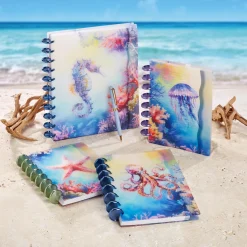 Levenger Junior Notebooks|Letter Notebooks*Circa Under The Sea Translucent Discbound Covers