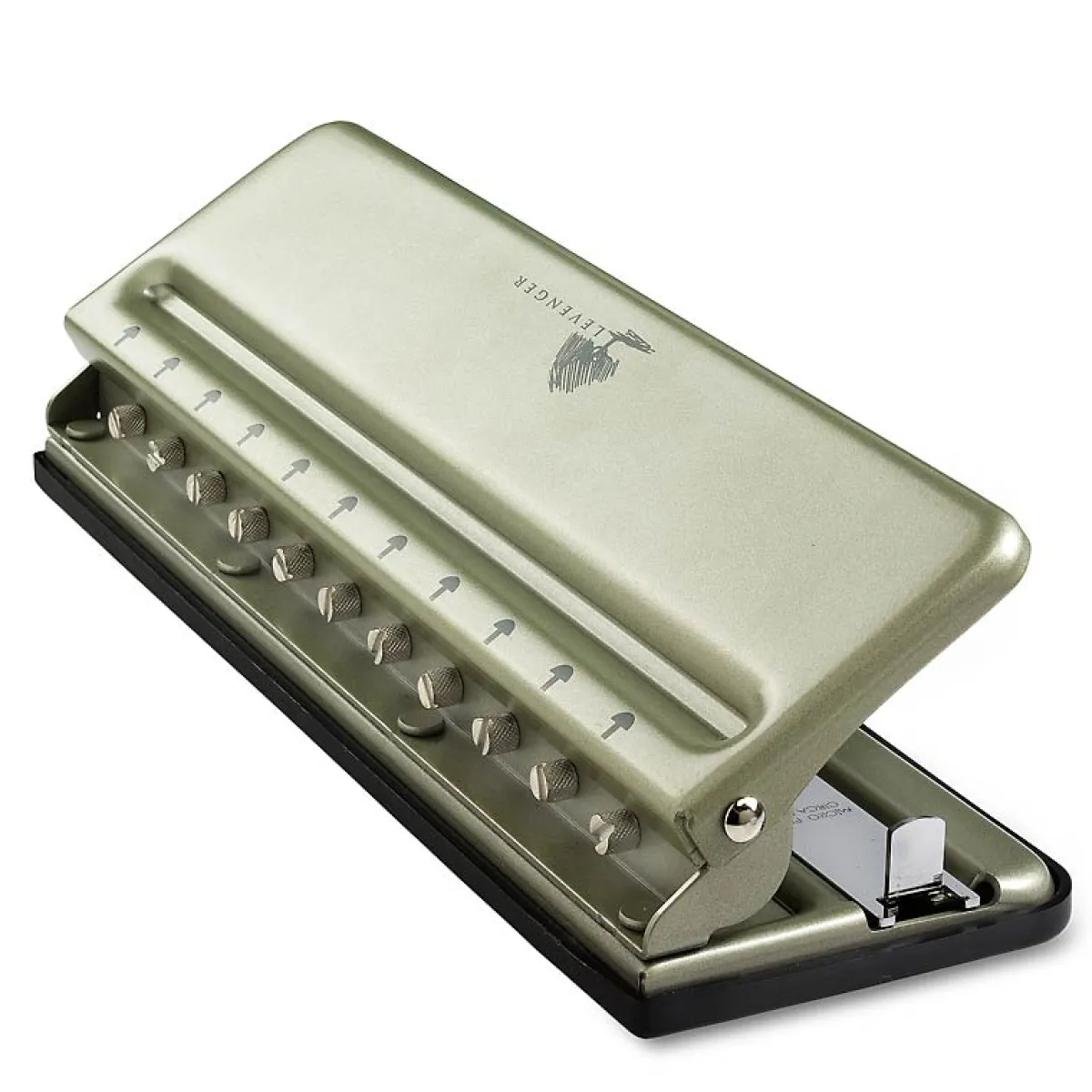 Levenger Notebook Punches|1987 Collection*Circa Universal Discbound Notebook Desk Punch