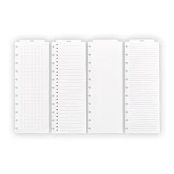 Levenger Junior Refills|Letter Refills*Circa VersaTab Planner Pack (100 sheets)