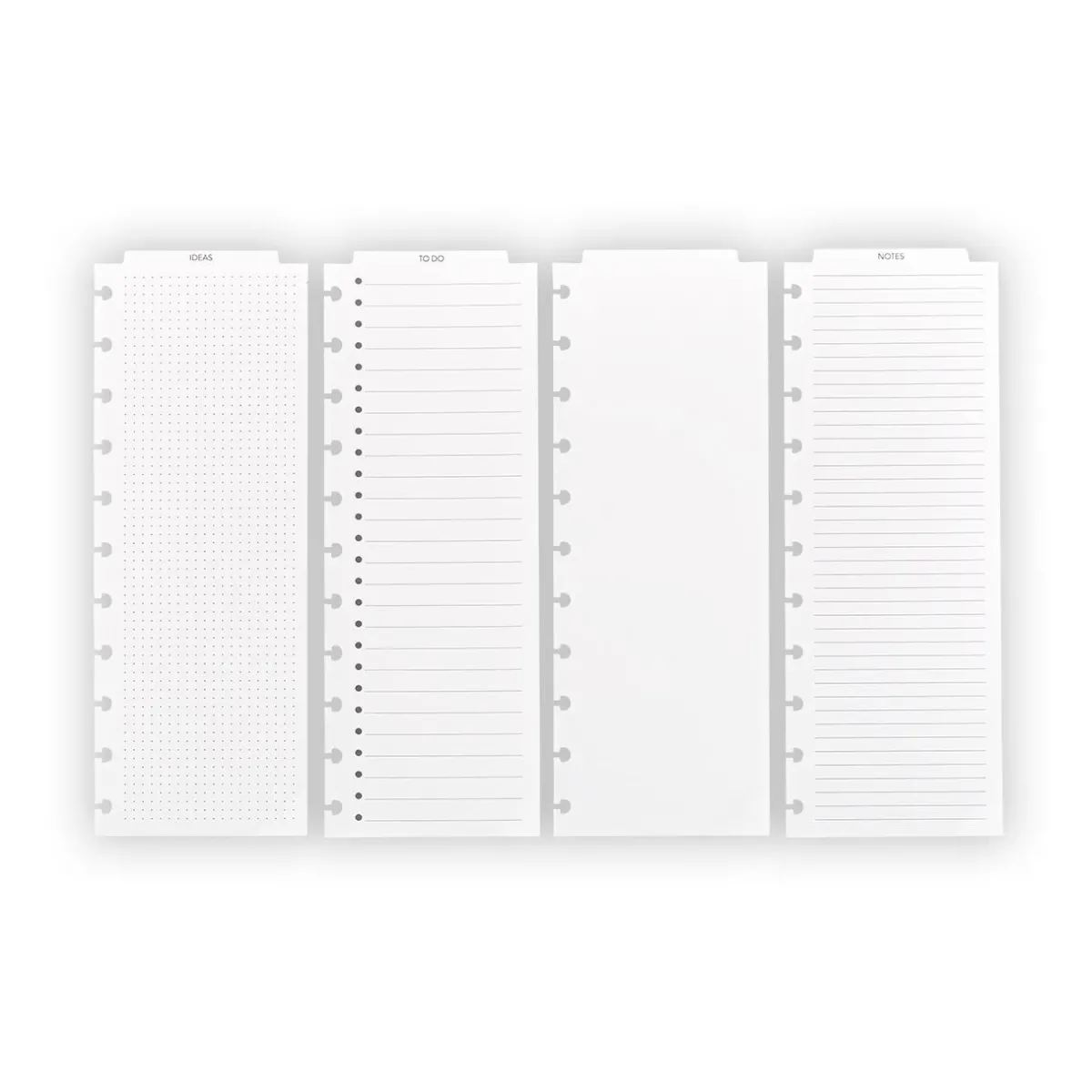 Levenger Junior Refills|Letter Refills*Circa VersaTab Planner Pack (100 sheets)