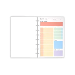 Levenger Junior Refills|Letter Refills*Circa Vibrant Daily Planner Refill (366 sheets)