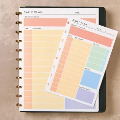 Levenger Junior Refills|Letter Refills*Circa Vibrant Daily Planner Refill (366 sheets)