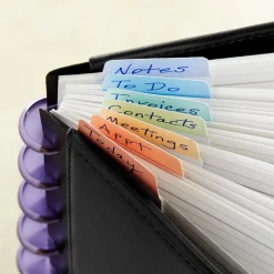Levenger Accessories*Circa Vibrant Discbound Notebook smartTabs