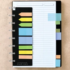 Levenger Accessories|Sticky Notes & Tabs*Circa Vibrant Discbound Notebook Annotators (set of 2)